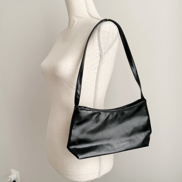 Handbags - Brand New Black Classic Baguette Shoulder Bag